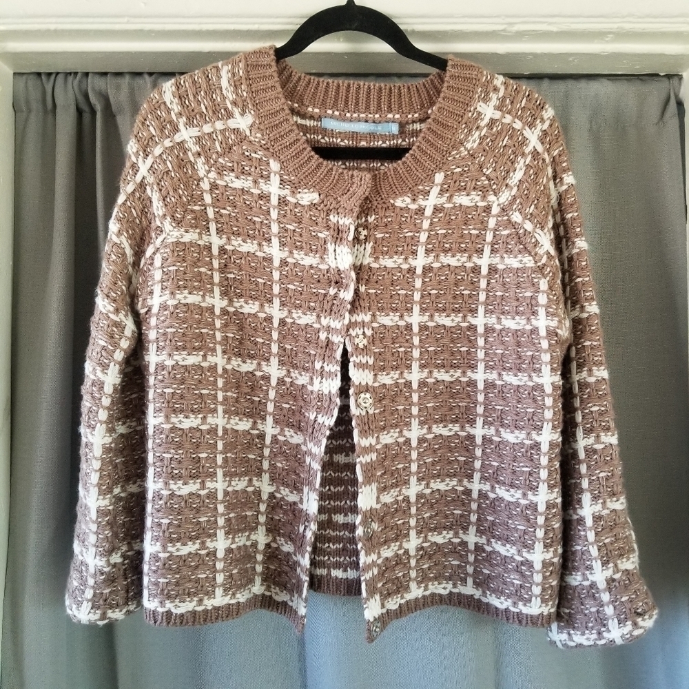 Michelle Nicole | Knit Boxy Button Front Cardigan